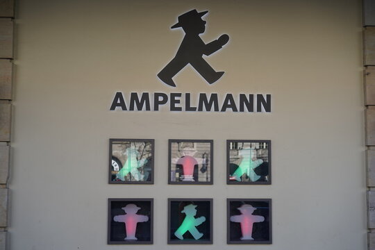 Ampelmann Shop Unter den Linden, Berlin, 13.03.2022