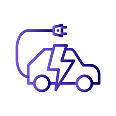 Electric Car Icon