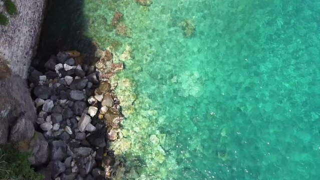 The scenic waterfront of Lipari, Aeolian Islands, Italy