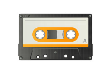 Old Analog Cassette Tape