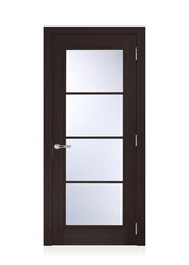 interior door, beautiful canvas, expensive fittings, made of natural veneer, door fittings
