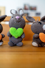 Amigurumi Easterbunnys Selfmade Handmade Bavaria Germany