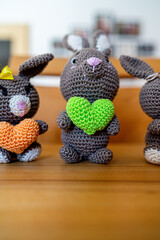 Amigurumi Easterbunnys Selfmade Handmade Bavaria Germany