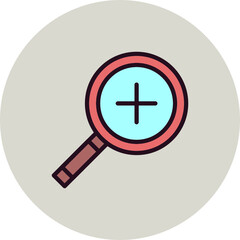 Obraz premium Zoom In Icon