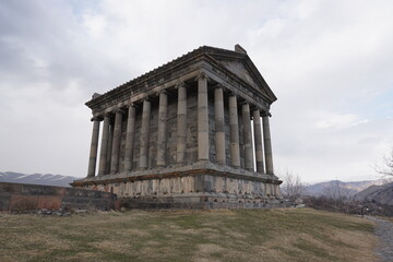 Fototapeta na wymiar Ancient temple in Garni, Armenia