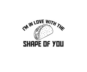 Tacos SVG typography tacos eps