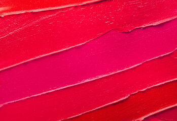 Lipstick smudge wave pink red texture background