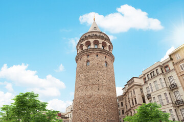 Fototapeta na wymiar Istanbul galata tower