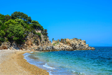 Sea landscape - Greece beach