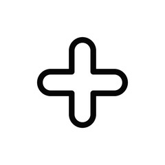 Fototapeta premium Pharmacy icon vector. Medical sign