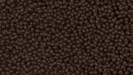 easter chocolate eggs 3d-render background