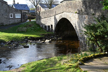 Gayle Beck,  Yorkshire Dales National Park. fast moving inland waterway