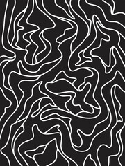 Simple background with contour line pattern