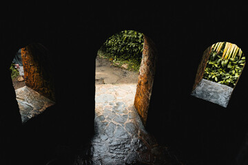 El Yunque Rain Forest Puerto rico britton tower interior