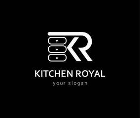 KR,RK, initial logo design inspiration