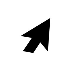 Arrow icon in trendy flat style isolated on white background. Arrow symbol for your website design, logo, app, UI. Vector illustration