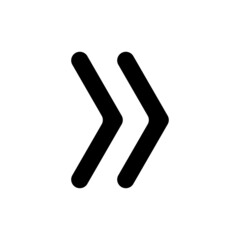 Arrow icon in trendy flat style isolated on white background. Arrow symbol for your website design, logo, app, UI. Vector illustration