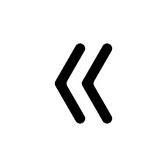 Arrow icon in trendy flat style isolated on white background. Arrow symbol for your website design, logo, app, UI. Vector illustration