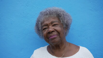 Portrait of a brazilian woman in 80s