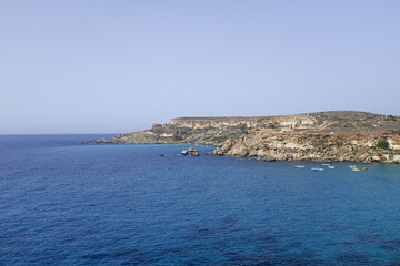 Landscape of comino islands, Malta