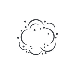 Premium Icon of Dust Cloud. Custom Vector Pictogram for Web and App in Outline Style.