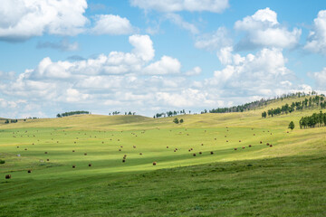 Beautiful views of Siberia, Republic of Khakassia, Russia