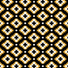 Ethnic pattern geometric colombian wayuu	
