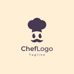 Chef Restaurant Logo Illustrations Template
