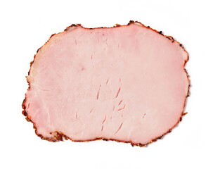 Smoked ham slice