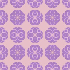 Ethnic oriental mandala. Repeating floral patterns. Background for albums, scrapbooking, art objects, crafts, fabrics, advertising, blogs, screensavers for mobile devices. Seamless mandala.