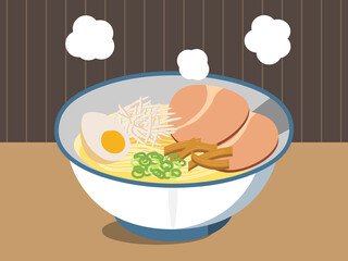 塩ラーメン　背景あり　4：3