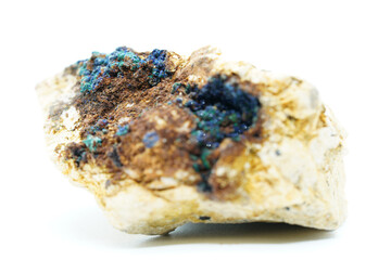 Glittering stones as a background photographed in the studio 