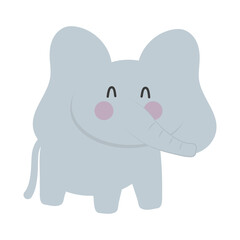 cute elephant icon
