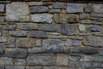 Stone wall. Old castle stone wall texture background. Stone wall as a background or texture.