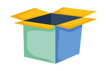 colorful box icon