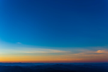 Mountain in Chiangmai, Thailand for background