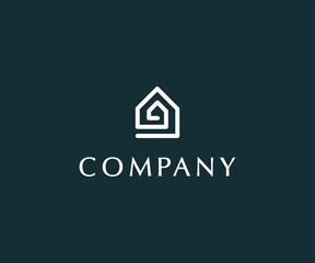 Real Estate Logo Design Template. House Logo Design