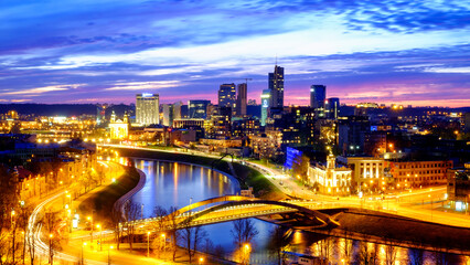 Fototapeta premium New center of Vilnius