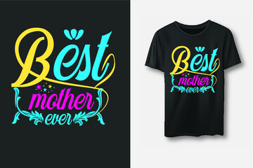 Mother's Day T Shirt Design. Mom day/Mother's Day 
