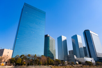 大阪市 大阪ビジネスパークの高層ビル群 © 健太 上田