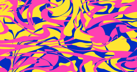 Fluid Neon Pink cyan Background style abstract liquid splash