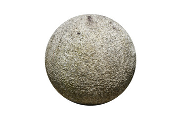 old stone ball