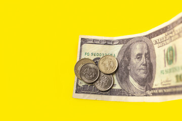 the confrontation between the ruble and the dollar