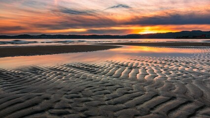 A beautiful sunset in southern Norway © DarekPiosik