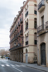 Balconies at Apodaca street, Tarragona