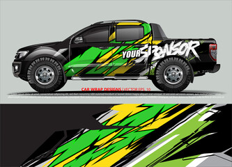 race car Livery for vehicle wrap design vector 
