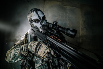 Fighter with a crossbow. Apocalypse