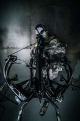 Fighter with a crossbow. Apocalypse