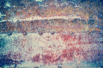Abstract rusty metal background or texture.