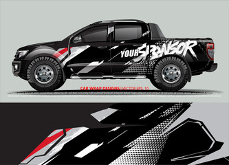 race car Livery for vehicle wrap design vector 
